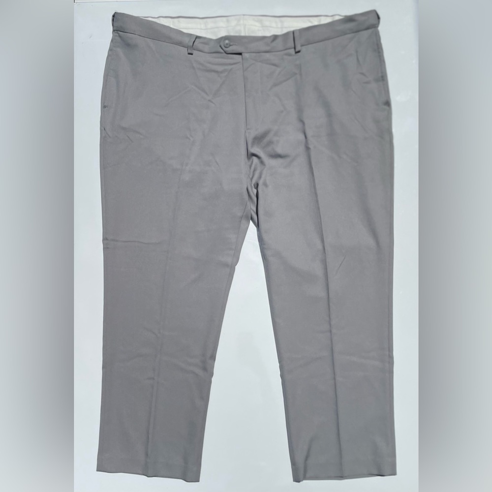 Gold Series Perfect Fit Dress Pants, Gray, Size 50/30